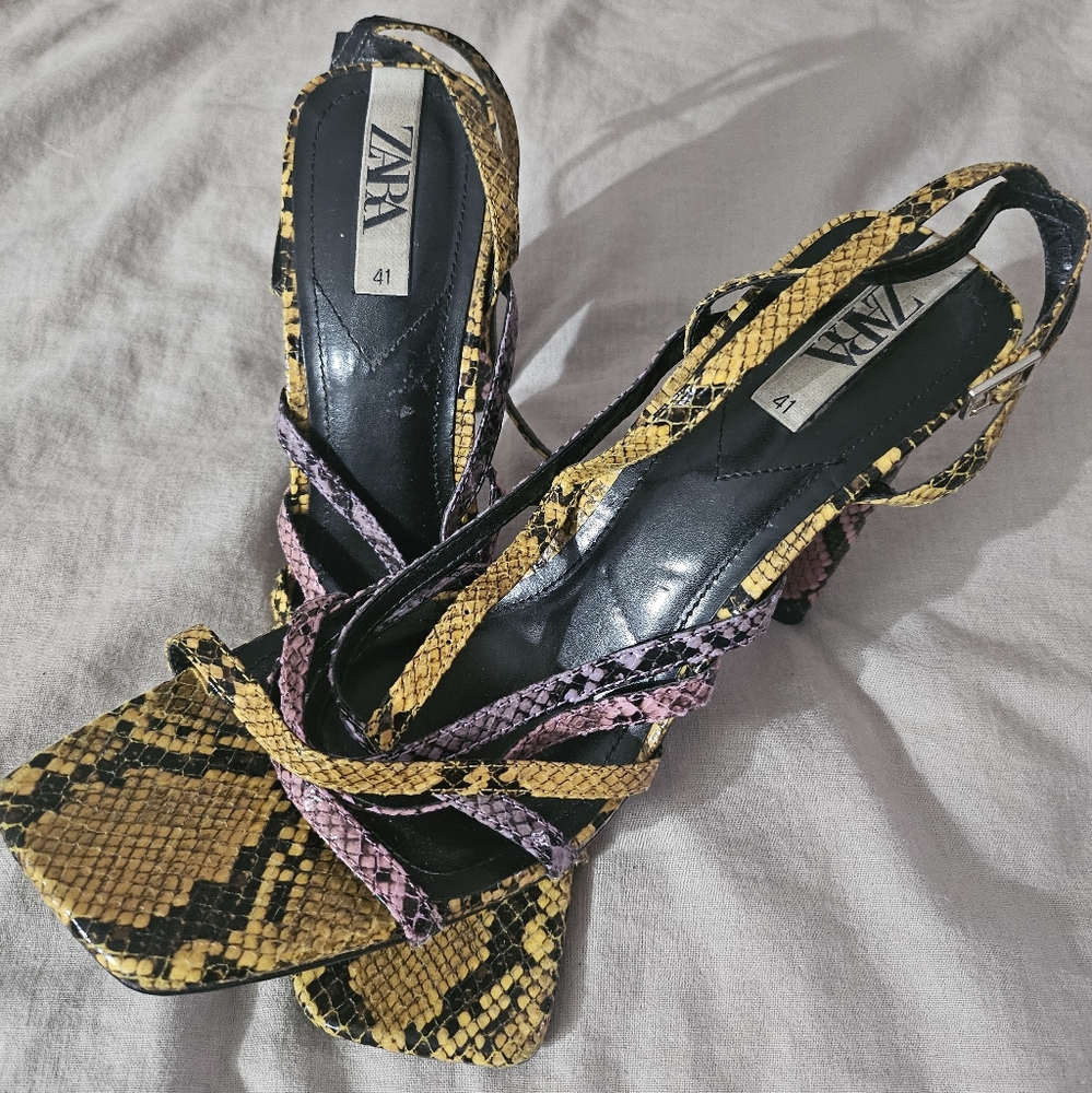 Multi color sandals